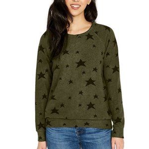 New Buffalo Ladies' Printed Cozy Top, Green